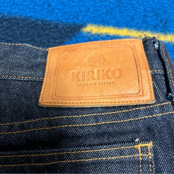 Kiriko Raw Selvedge Japanese Denim Jeans (30 x 27) (Made in USA 🇺🇸) 🇯🇵 - Picture 9 of 14